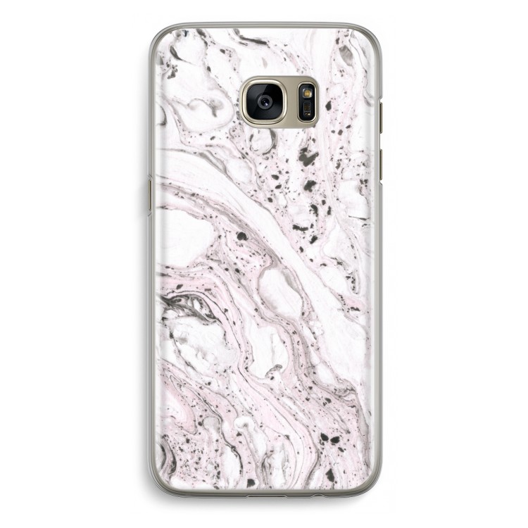 Mengelmoes: Samsung Galaxy S7 Edge Transparant Hoesje