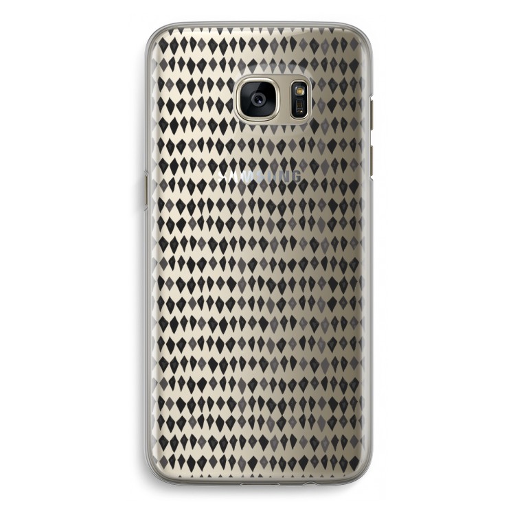 Crazy shapes: Samsung Galaxy S7 Edge Transparant Hoesje