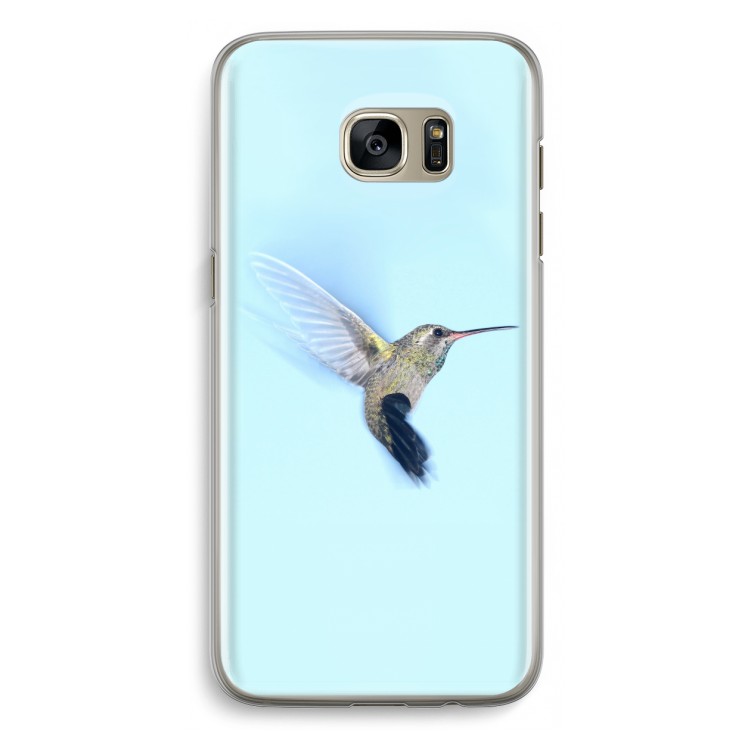 Kolibri: Samsung Galaxy S7 Edge Transparant Hoesje