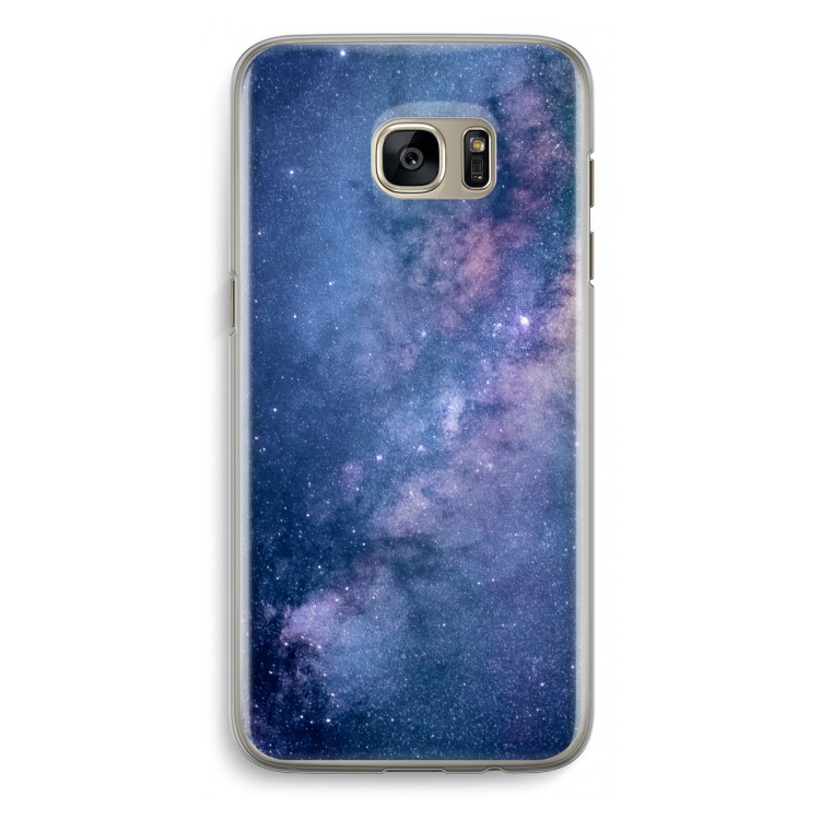 Nebula: Samsung Galaxy S7 Edge Transparant Hoesje