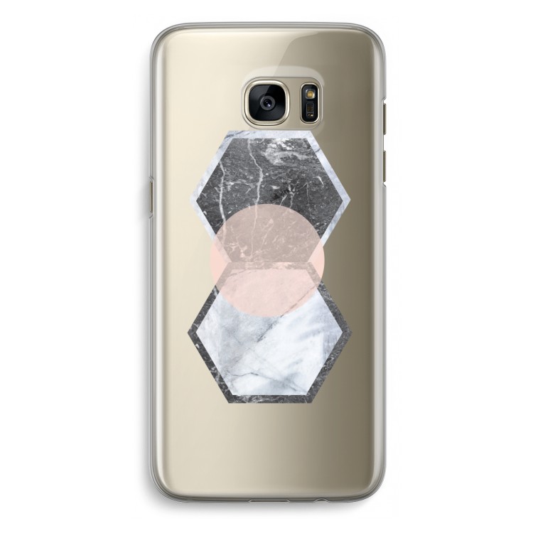 Creatieve toets: Samsung Galaxy S7 Edge Transparant Hoesje