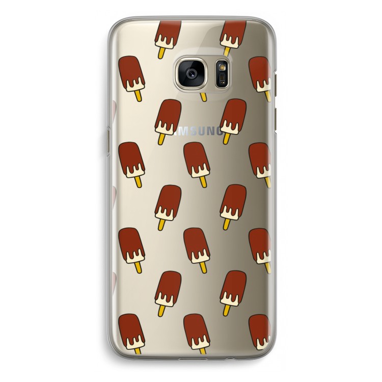 Yummy: Samsung Galaxy S7 Edge Transparant Hoesje