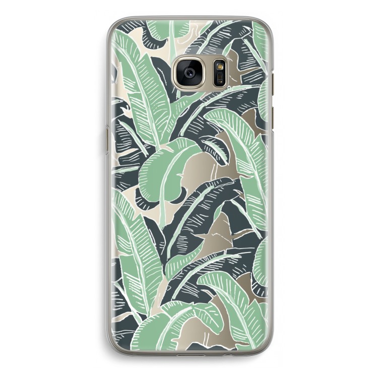 This Sh*t Is Bananas: Samsung Galaxy S7 Edge Transparant Hoesje