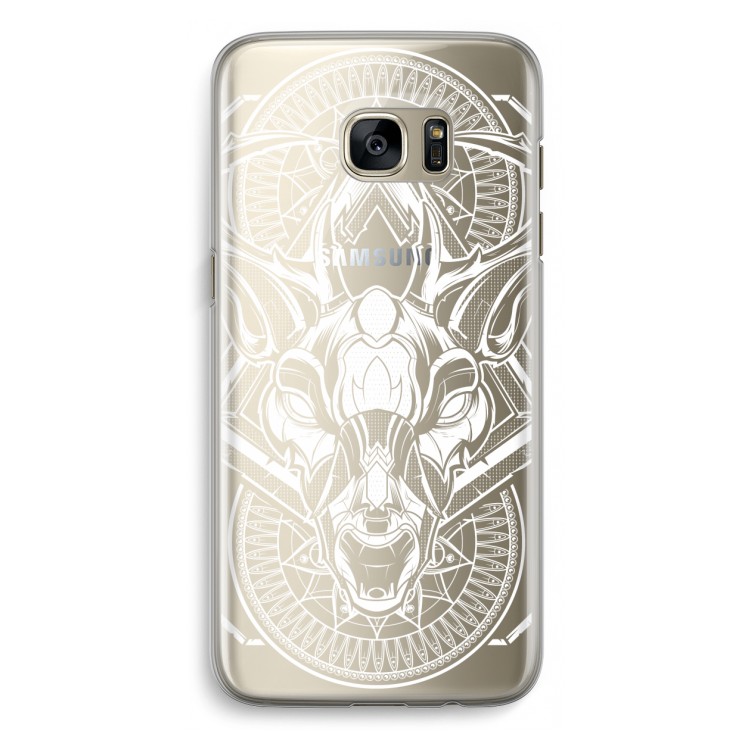 Oh Deer: Samsung Galaxy S7 Edge Transparant Hoesje