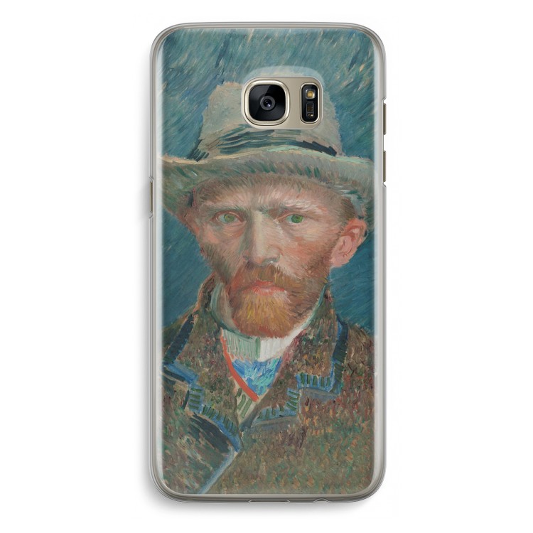 Van Gogh: Samsung Galaxy S7 Edge Transparant Hoesje