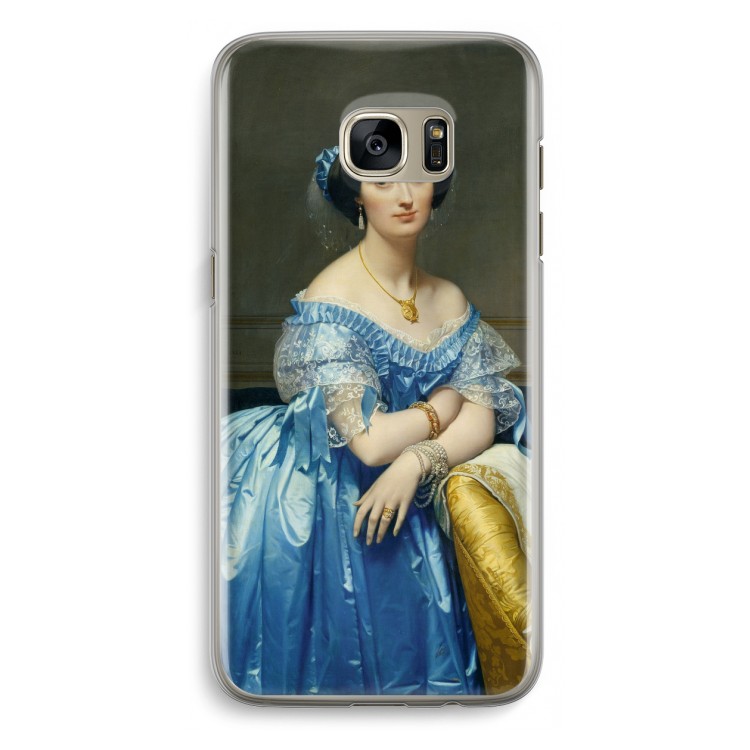 Eleonore: Samsung Galaxy S7 Edge Transparant Hoesje