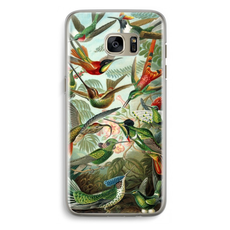 Haeckel Trochilidae: Samsung Galaxy S7 Edge Transparant Hoesje