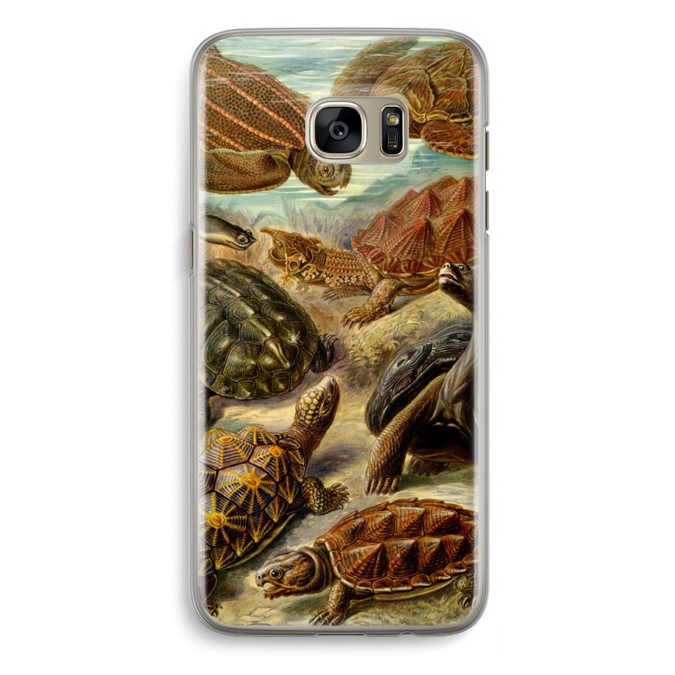 Haeckel Chelonia: Samsung Galaxy S7 Edge Transparant Hoesje