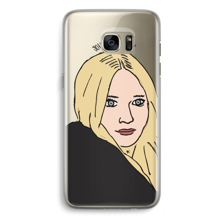 Ashley: Samsung Galaxy S7 Edge Transparant Hoesje