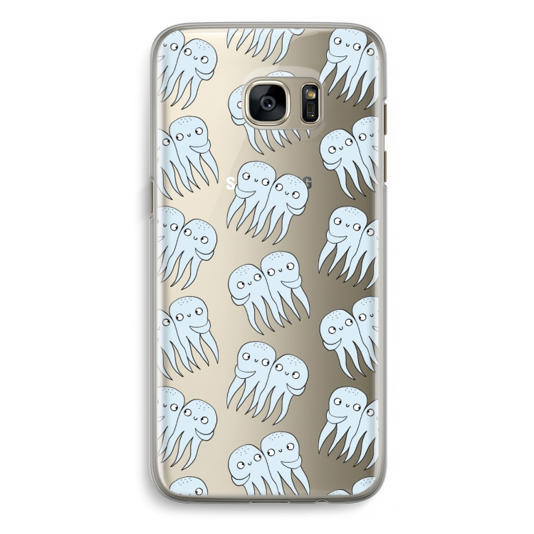 Octopussen: Samsung Galaxy S7 Edge Transparant Hoesje