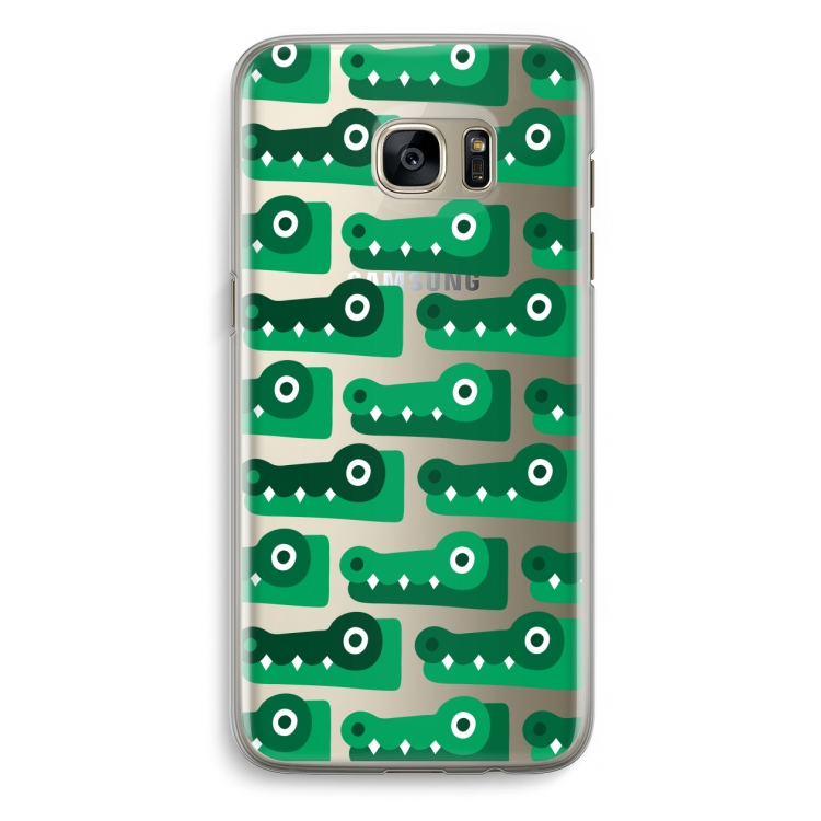 Crocs: Samsung Galaxy S7 Edge Transparant Hoesje