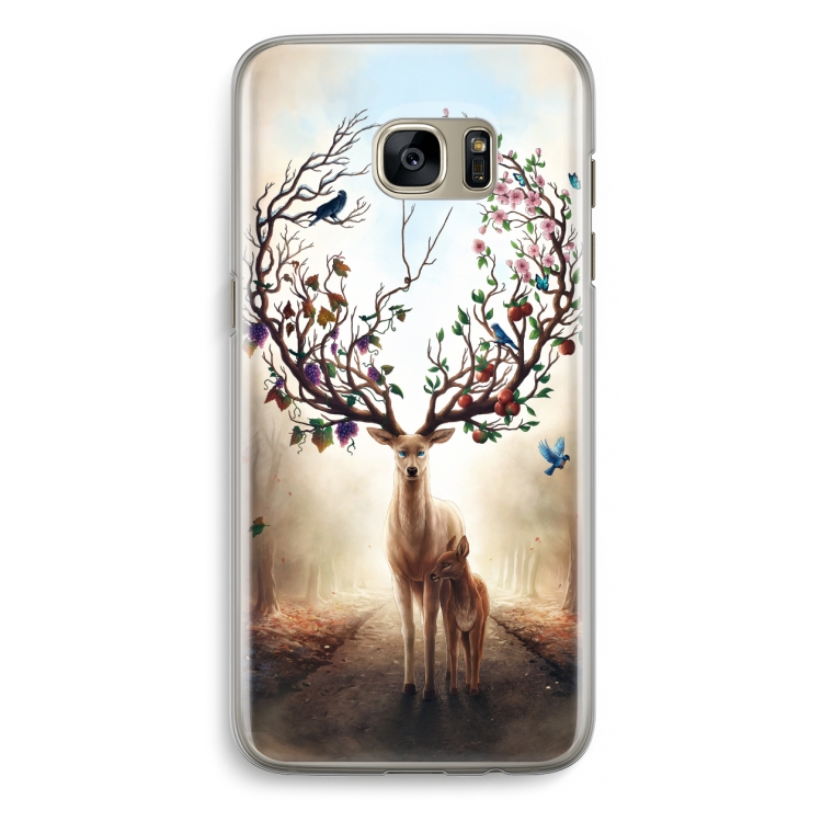 Seasons Change: Samsung Galaxy S7 Edge Transparant Hoesje