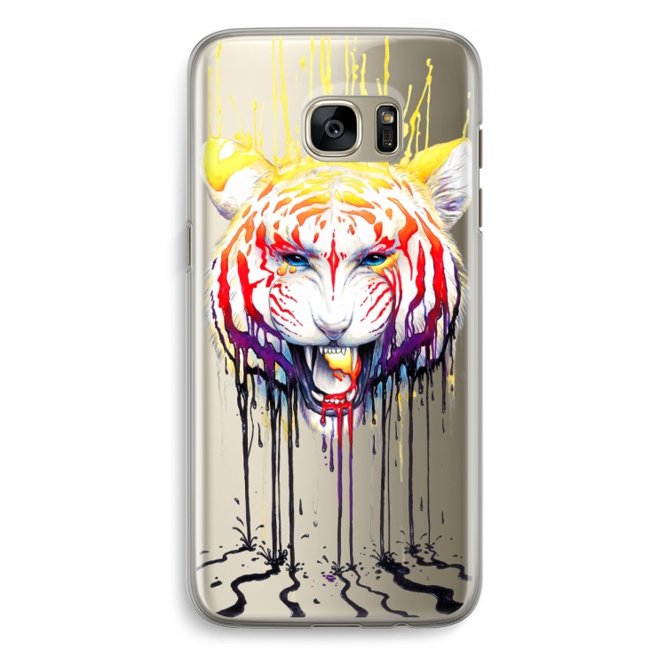 Fading: Samsung Galaxy S7 Edge Transparant Hoesje