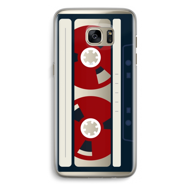 Here's your tape: Samsung Galaxy S7 Edge Transparant Hoesje