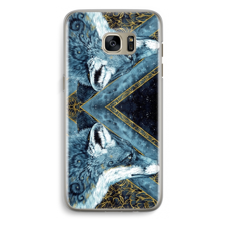 Golden Fox: Samsung Galaxy S7 Edge Transparant Hoesje