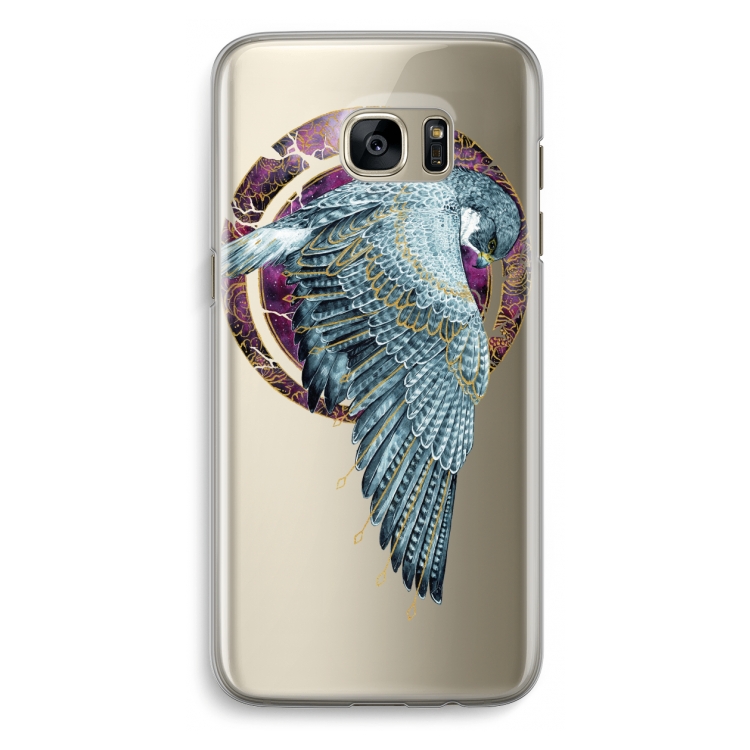 Golden Falcon: Samsung Galaxy S7 Edge Transparant Hoesje