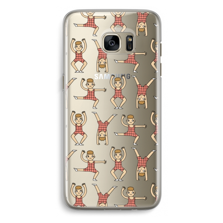 Gymboys: Samsung Galaxy S7 Edge Transparant Hoesje
