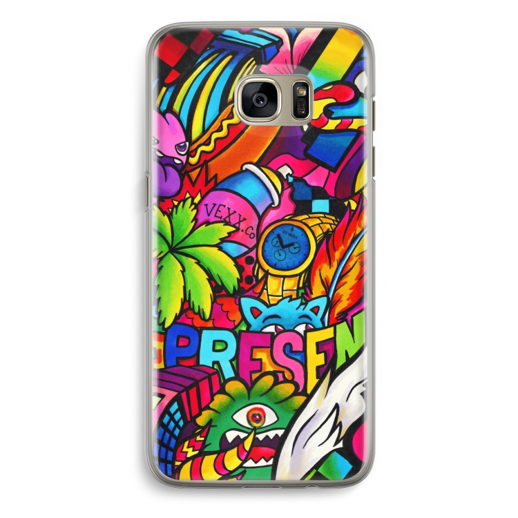 Represent: Samsung Galaxy S7 Edge Transparant Hoesje
