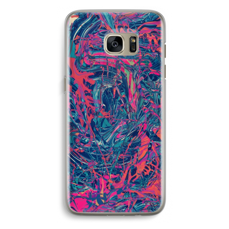 Sleeping Dreams: Samsung Galaxy S7 Edge Transparant Hoesje