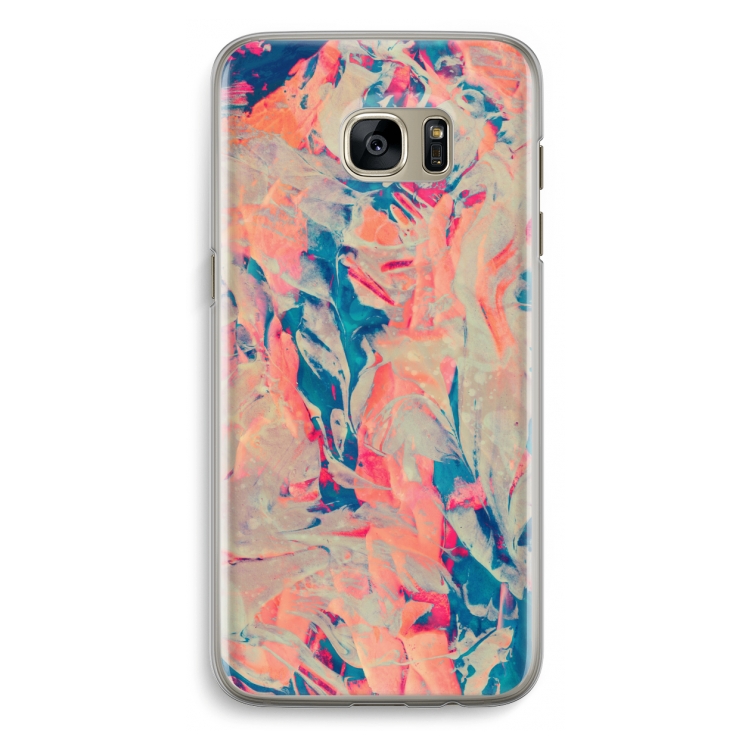 Alone: Samsung Galaxy S7 Edge Transparant Hoesje