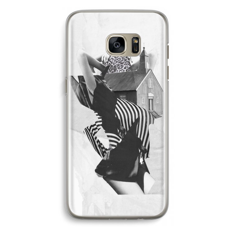 House: Samsung Galaxy S7 Edge Transparant Hoesje