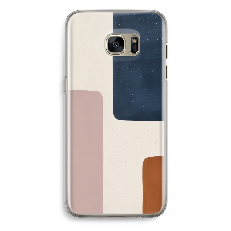 Geo #5: Samsung Galaxy S7 Edge Transparant Hoesje
