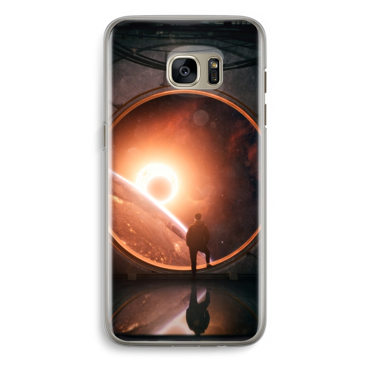 Ephemeral: Samsung Galaxy S7 Edge Transparant Hoesje