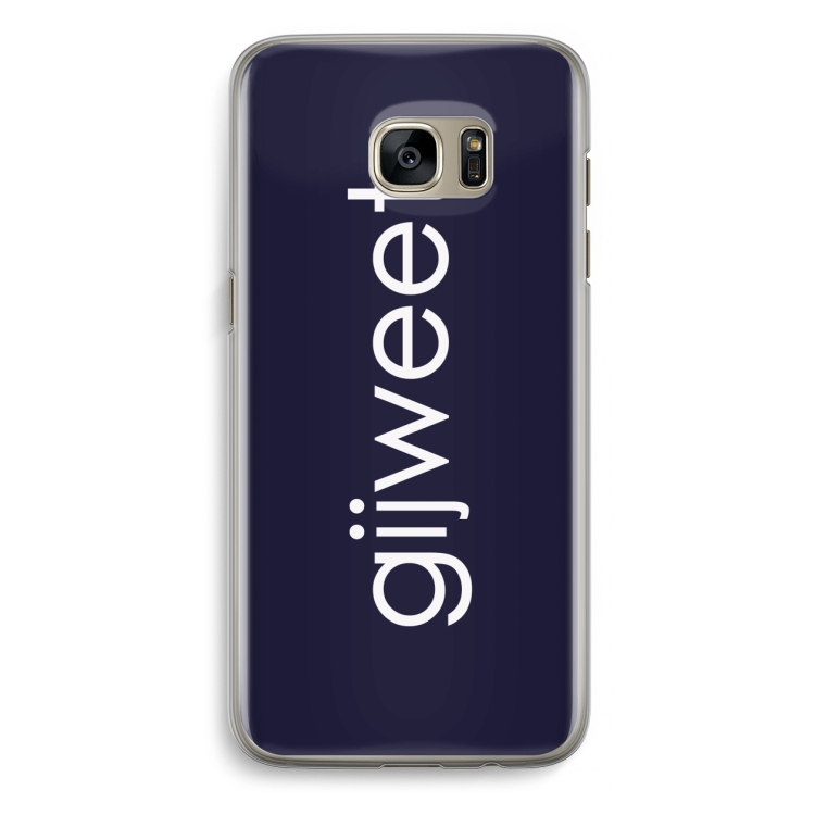 Gijweet: Samsung Galaxy S7 Edge Transparant Hoesje