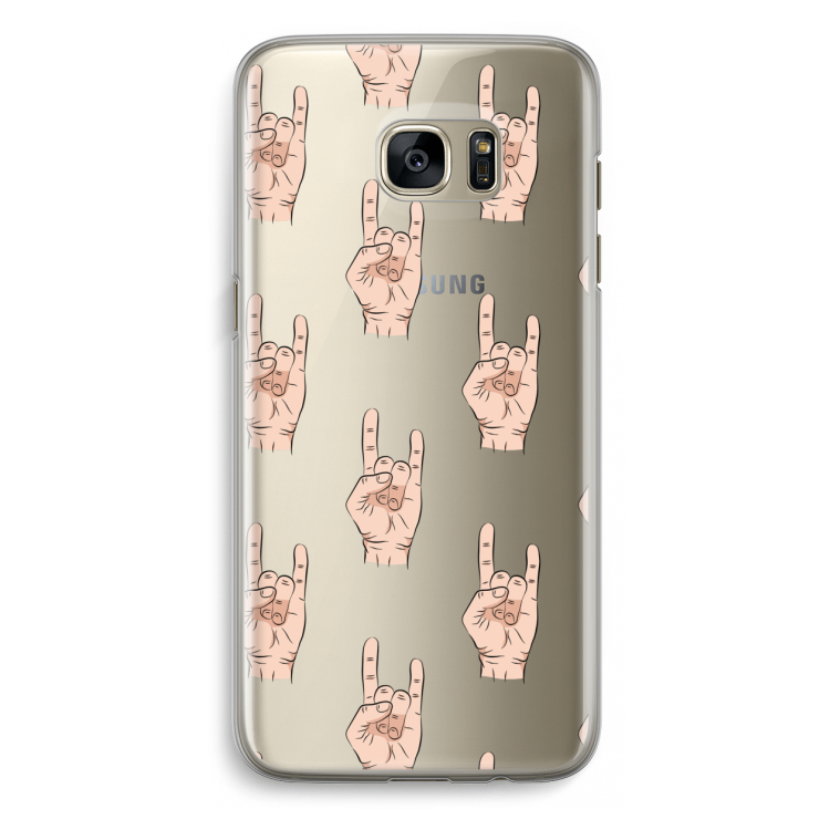 Rock: Samsung Galaxy S7 Edge Transparant Hoesje
