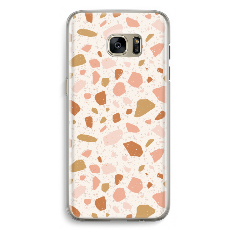 Terrazzo N°18: Samsung Galaxy S7 Edge Transparant Hoesje
