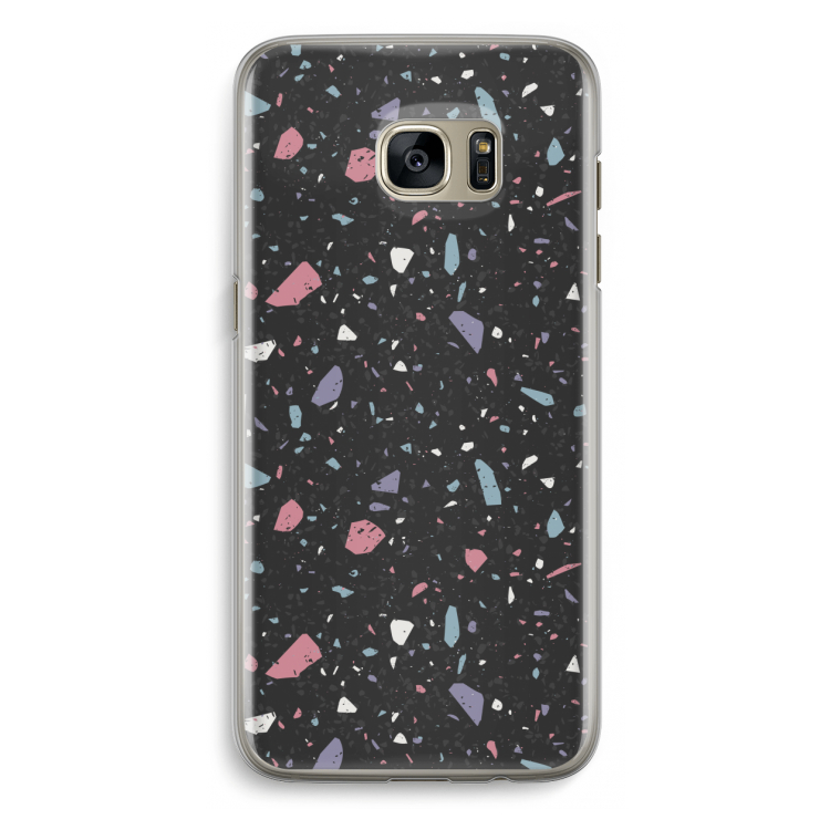 Terrazzo N°16: Samsung Galaxy S7 Edge Transparant Hoesje