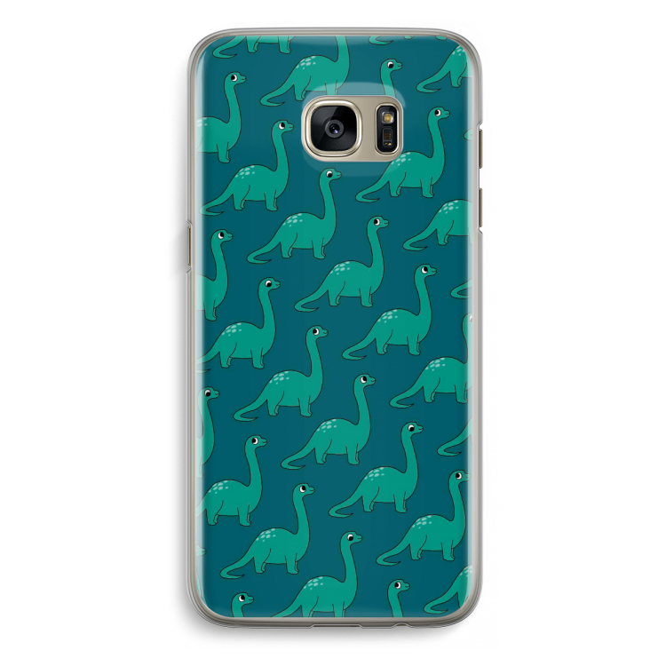 Diplodocus: Samsung Galaxy S7 Edge Transparant Hoesje