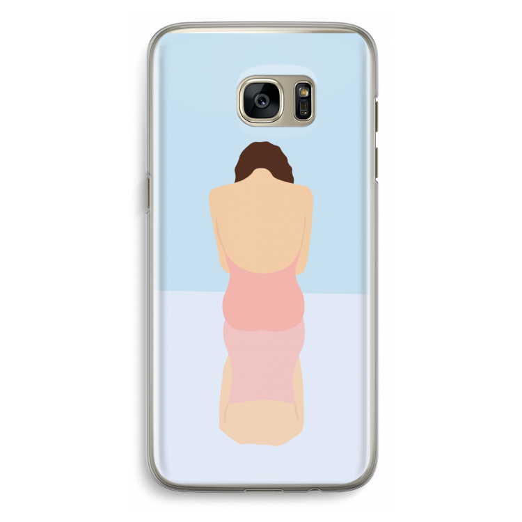 Mirror: Samsung Galaxy S7 Edge Transparant Hoesje