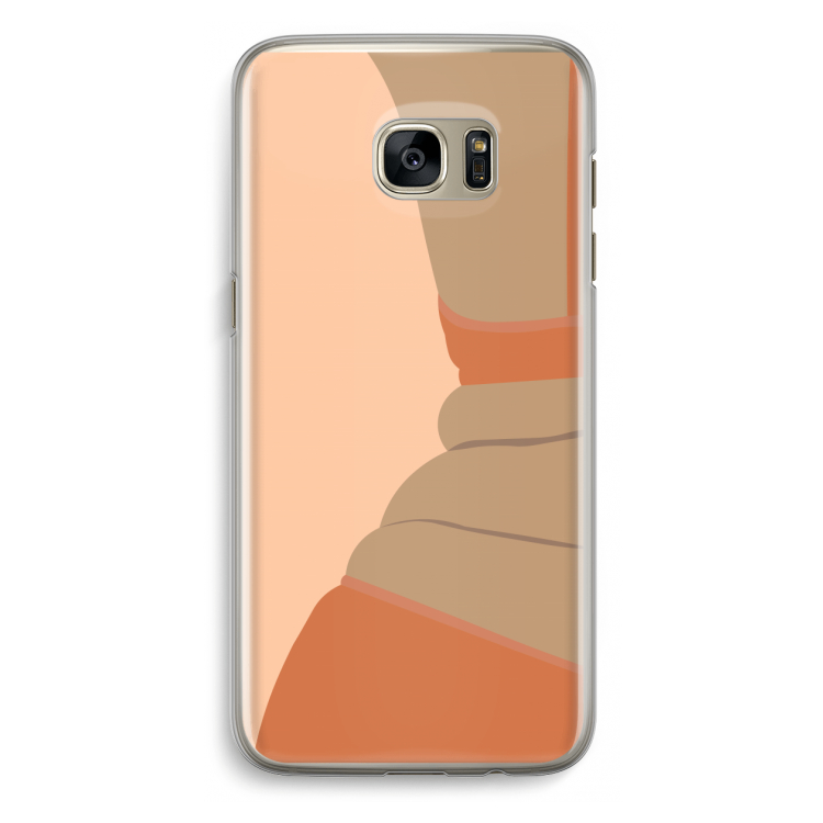 Bikini: Samsung Galaxy S7 Edge Transparant Hoesje
