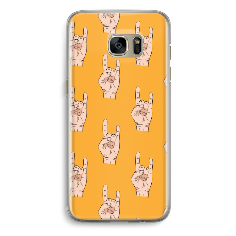 Rock: Samsung Galaxy S7 Edge Transparant Hoesje