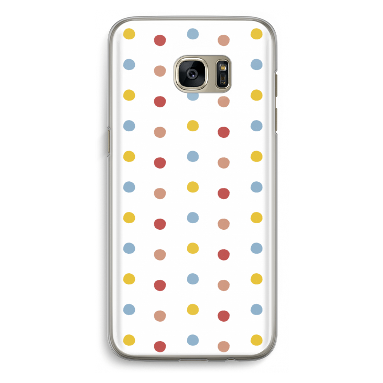 Bollen: Samsung Galaxy S7 Edge Transparant Hoesje