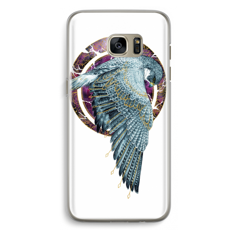 Golden Falcon: Samsung Galaxy S7 Edge Transparant Hoesje
