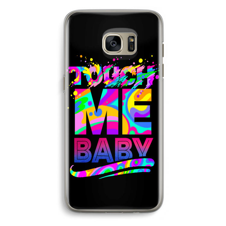 Touch Me: Samsung Galaxy S7 Edge Transparant Hoesje