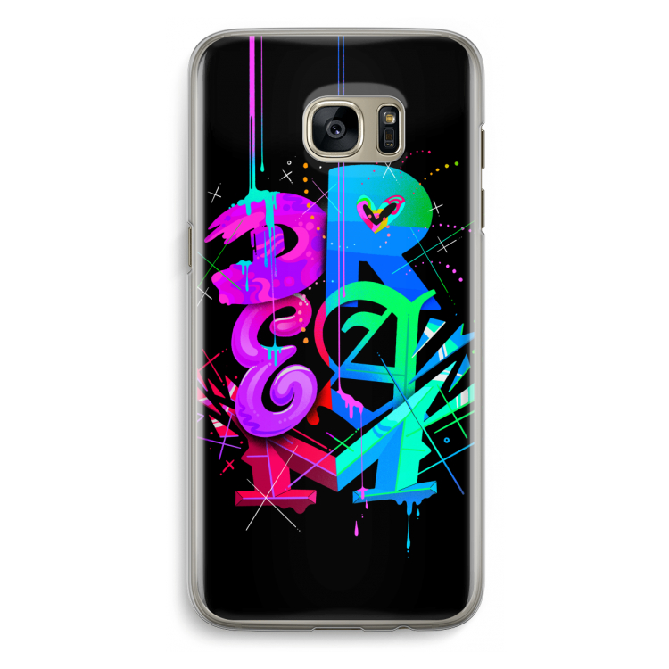 Dream: Samsung Galaxy S7 Edge Transparant Hoesje
