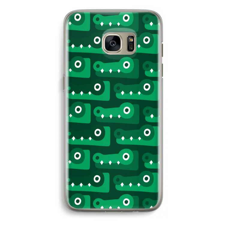 Crocs: Samsung Galaxy S7 Edge Transparant Hoesje