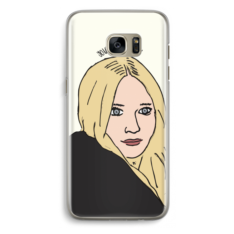 Ashley: Samsung Galaxy S7 Edge Transparant Hoesje