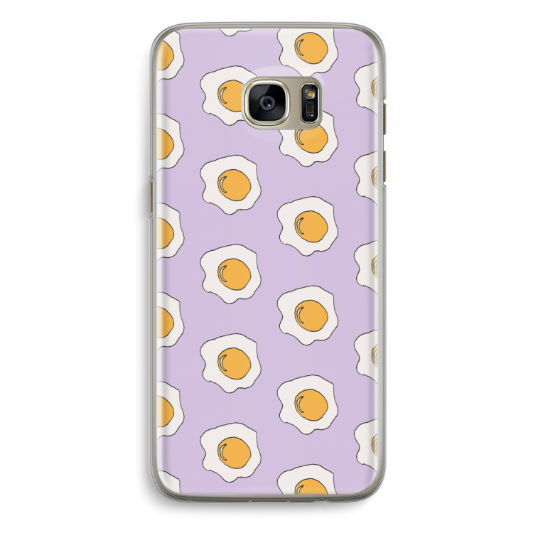 Bacon to my eggs #1: Samsung Galaxy S7 Edge Transparant Hoesje