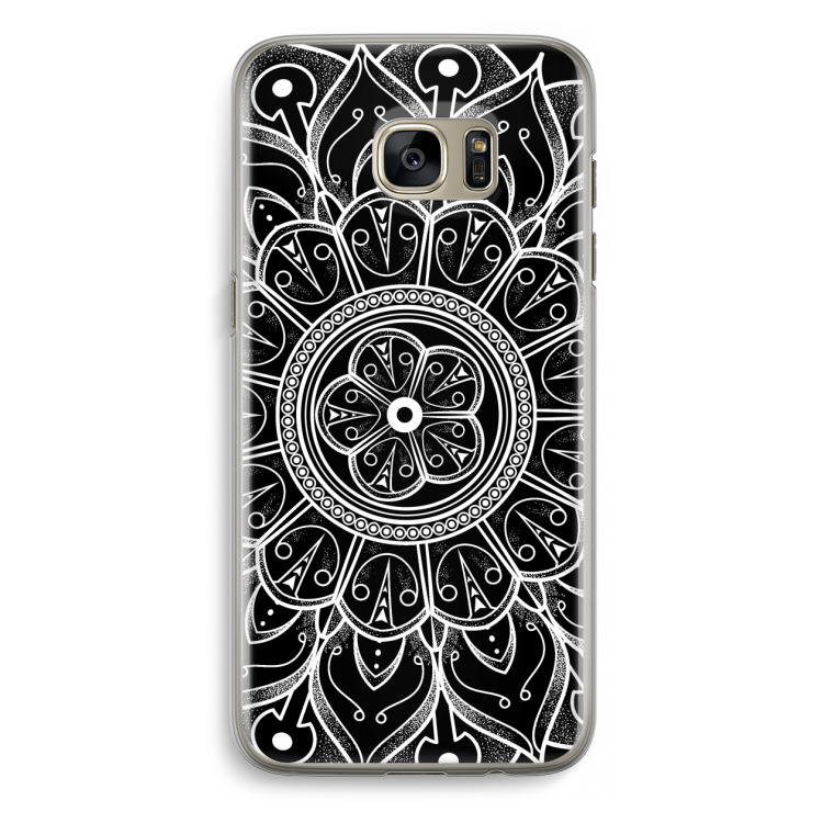 Roses Are Red: Samsung Galaxy S7 Edge Transparant Hoesje
