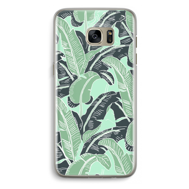 This Sh*t Is Bananas: Samsung Galaxy S7 Edge Transparant Hoesje