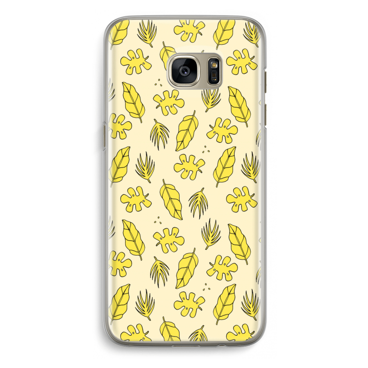 Herfst: Samsung Galaxy S7 Edge Transparant Hoesje