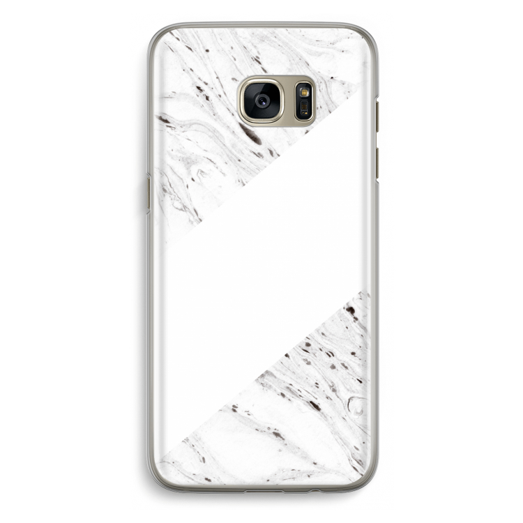 Biggest stripe: Samsung Galaxy S7 Edge Transparant Hoesje
