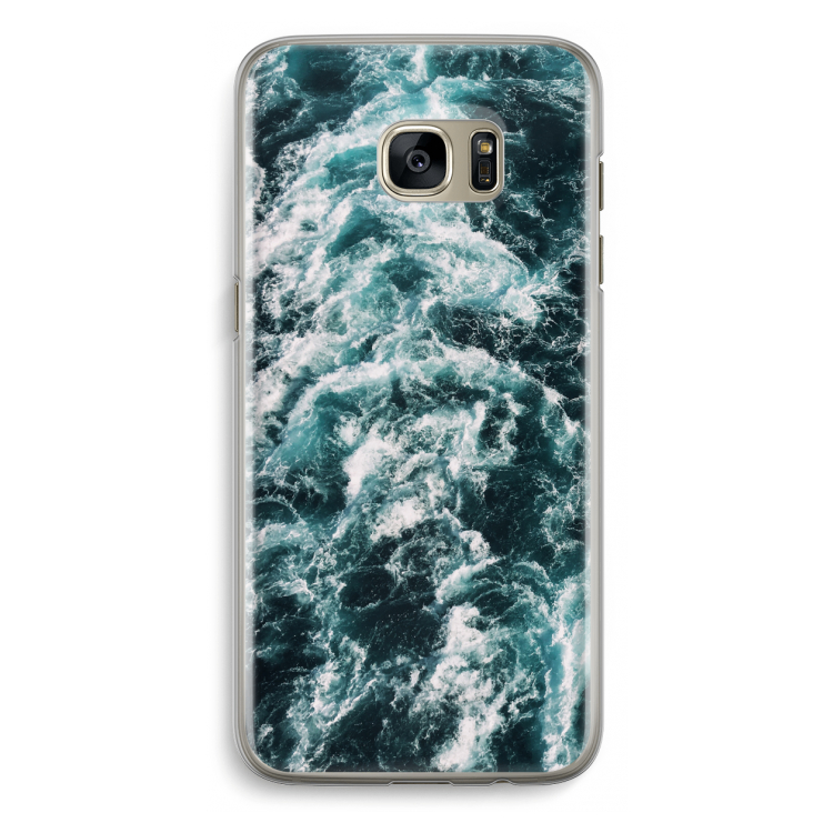 Zee golf: Samsung Galaxy S7 Edge Transparant Hoesje
