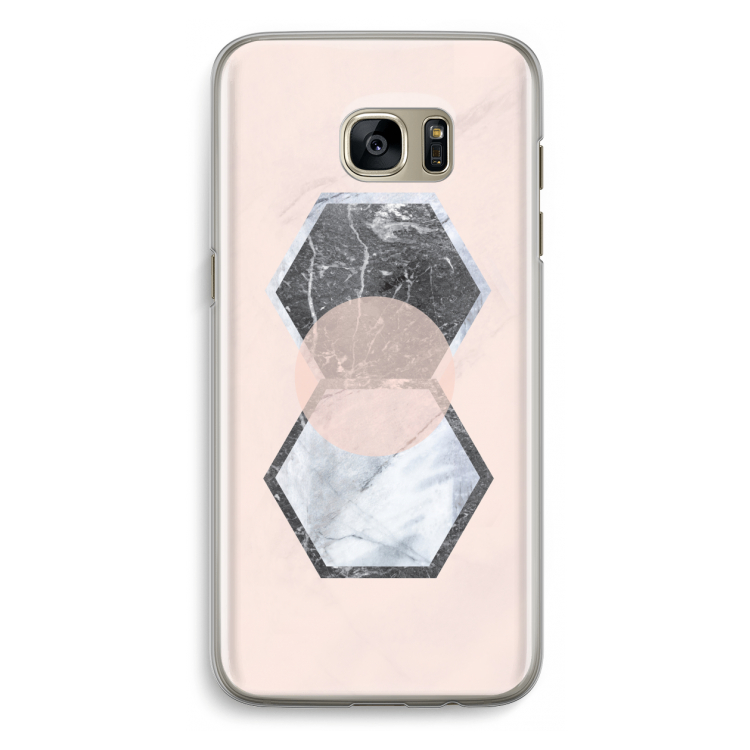 Creatieve toets: Samsung Galaxy S7 Edge Transparant Hoesje