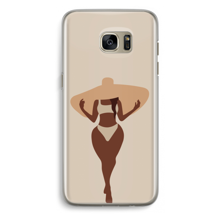 Let's get salty: Samsung Galaxy S7 Edge Transparant Hoesje