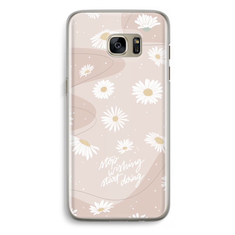 Daydreaming becomes reality: Samsung Galaxy S7 Edge Transparant Hoesje